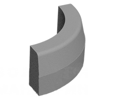 Купити Бордюр дорожний радіусний Золотий Мандарин R-05 (90º)