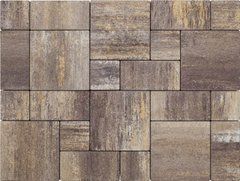 Купить Тротуарная плитка Авеню Лайнстоун 30 Капучино