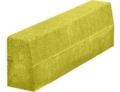 Купити Дорожній бордюр Золотий Мандарин 1000х300х150 гірчичний