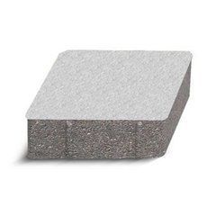 Купити Тротуарна плитка Золотий Мандарин Ромб 150х150 біла