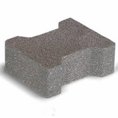 Купити Тротуарна плитка Золотий Мандарин Подвійне Т без фаски коричнева