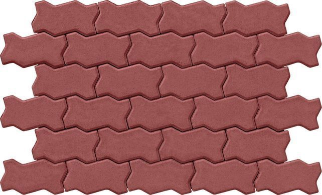 Купити Тротуарна плитка Авеню Фалка 24-13-12 вишня