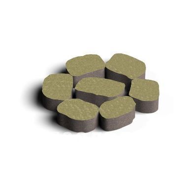 Купити Тротуарна плитка Золотий Мандарин Маргарита без фаски гірчична