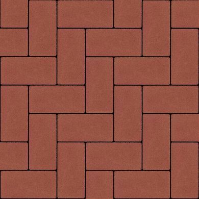 Купити Бруківка 200х100х80 без фаски паприка