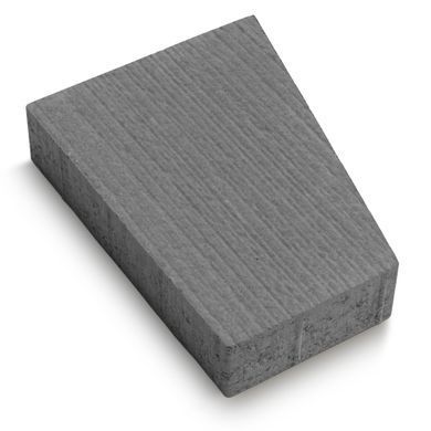 Купить Тротуарная плитка Unilux Трапеция широкая без фаски рифленая колор-микс аляска