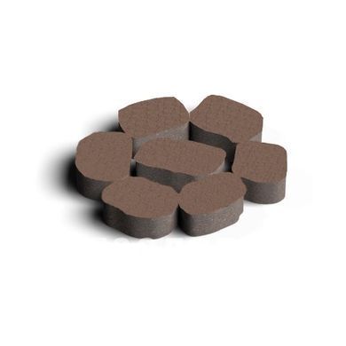 Купити Тротуарна плитка Золотий Мандарин Маргарита без фаски коричнева