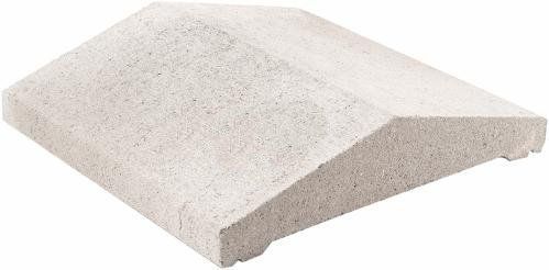 Купить Козырек столбца 2-х скатный Монолит-Брук 390 х 390 х 75 бежевый