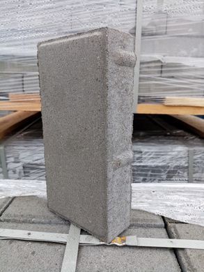 Купить Тротуарная плитка Мегабрук Кирпичик 40 мм серая