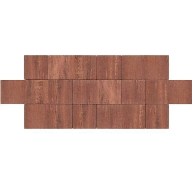 Купить Тротуарная плитка Авеню Лайнстоун 60 Гранат