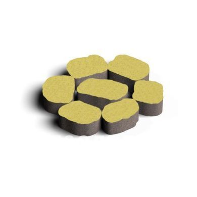 Купити Тротуарна плитка Золотий Мандарин Маргарита без фаски жовта