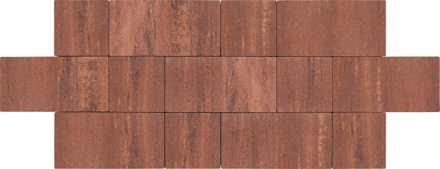 Купить Тротуарная плитка Авеню Лайнстоун 60 Гранат