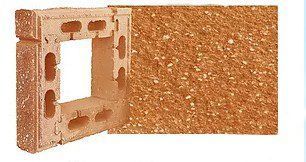 Купить Кирпич столба Монолит-Брук Кая 235 х 75 персиковый