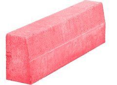 Купити Бордюр дорожній Золотий Мандарин 1000х300х180 червоний