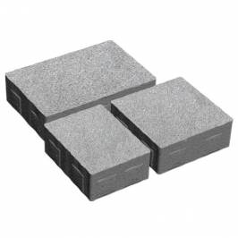 Купити Тротуарна плитка Золотий Мандарин Плац Антик 60 біла