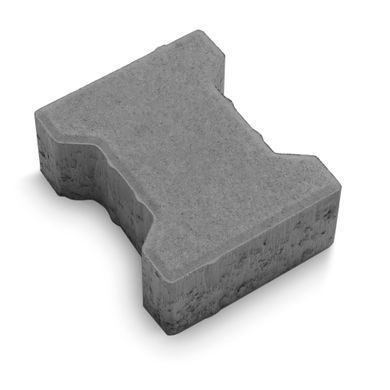 Купить Тротуарная плитка Unilux Двутавр без фаски вишневая