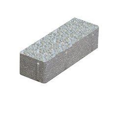 Купити Тротуарна плитка Золотий Мандарин Цегла вузька 210х70 без фаски сіра