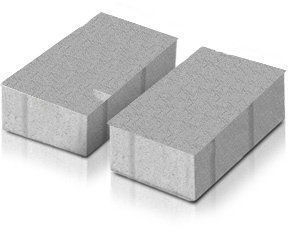 Купити Тротуарна плитка Моноліт-Брук Цеголка 4 сіра (з фаскою)