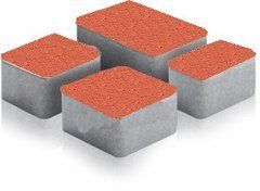 Купити Тротуарна плитка Моноліт-Брук Старе місто 4 червоний