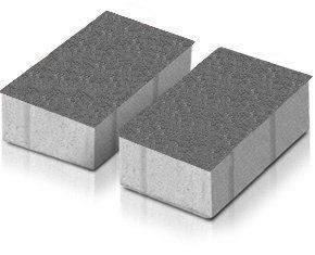 Купити Тротуарна плитка Моноліт-Брук Цеголка 6 чорна (з фаскою)