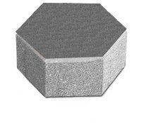 Купити Тротуарна плитка Моноліт-Брук Сота 6 чорна