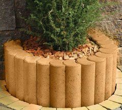 Купити Стовпчик фігурний круглий Золотий Мандарин 100х250х80 персиковий