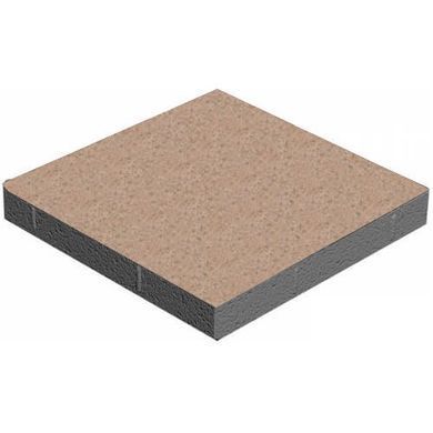 Купити Тротуарна плитка Золотий Мандарин Плита 600х600 персикова