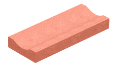 Купити Водостік Золотий Мандарин 500х200х60 червоний