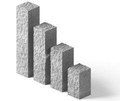 Купити Стовпчик Декоративний Моноліт-Брук 200 мм персиковий