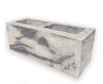 Купить Система ограждения «Гардиан» блок 504х280х200 колор-микс Onyx White