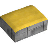 Купить Тротуарная плитка Золотой Мандарин Урико Большой желтая