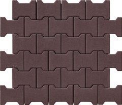 Купити Тротуарна плитка Авеню Подвійне 3Т 20-16-8 венге