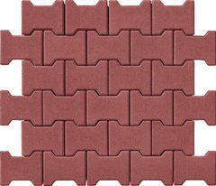 Купити Тротуарна плитка Авеню Подвійне 3Т 20-16-8 вишня