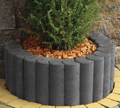 Купити Стовпчик фігурний круглий Золотий Мандарин 100х250х80 чорний