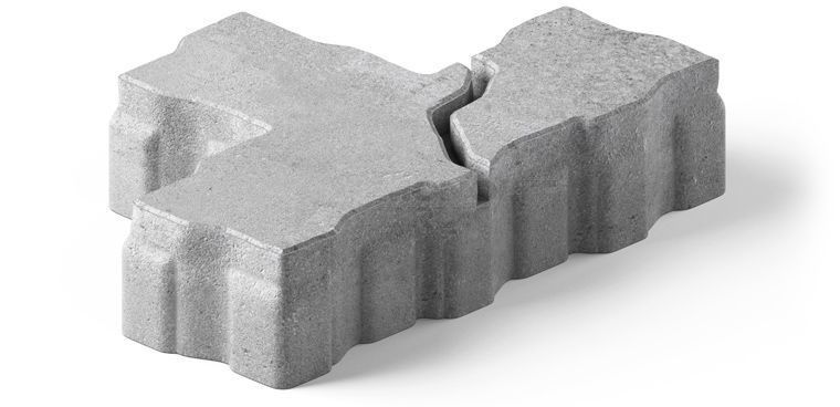 Купити Тротуарна плитка Моноліт-Брук Піщаник колор-мікс кора