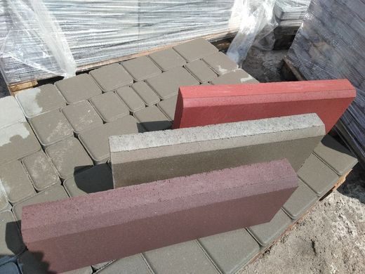 Купити Бордюр Мегабрук Поребрик 60 сірий