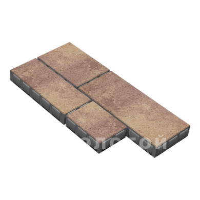 Купити Тротуарна плитка Золотий Мандарин Патерн