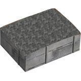 Купить Тротуарная плитка Золотой Мандарин Урико средний черная