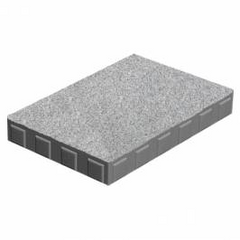 Купити Тротуарна плитка Золотий Мандарин Моноліт без фаски біла