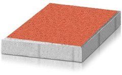 Купити Тротуарна плитка Моноліт-Брук Квадрат Великий 6 червона