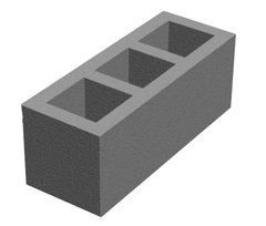 Купить Блок для вентиляционных каналов М-75 (внутренняя пустота 155х155) 660х250х250