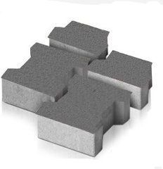 Купити Тротуарна плитка Моноліт-Брук Гантель 6 чорна