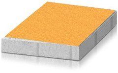 Купити Тротуарна плитка Моноліт-Брук Квадрат Великий 6 жовта