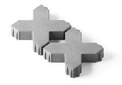 Купити Тротуарна плитка Моноліт-Брук Еко X сіра