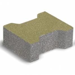 Купити Тротуарна плитка Золотий Мандарин Подвійне Т гірчична