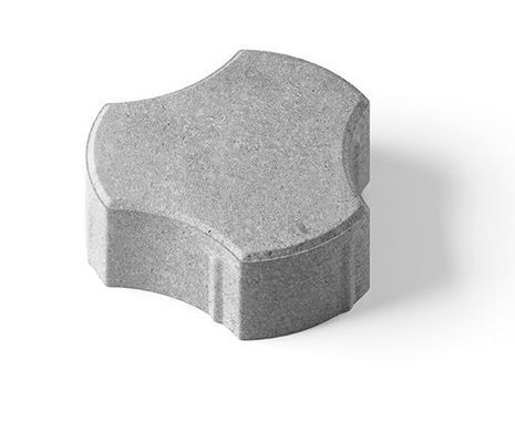 Купить Тротуарная плитка Монолит-Брук Тригран коричневая