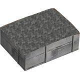 Купити Тротуарна плитка Золотий Мандарин Уріка малий чорна