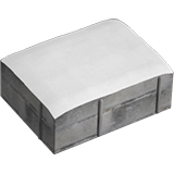 Купить Тротуарная плитка Золотой Мандарин Урико малый белая