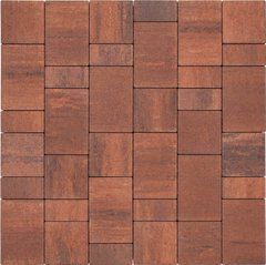 Купить Тротуарная плитка Авеню Лайнстоун-20 Гранат