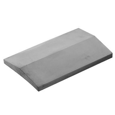 Купить Крышка для заборов и колонн двускатная 600х390х75 вишня