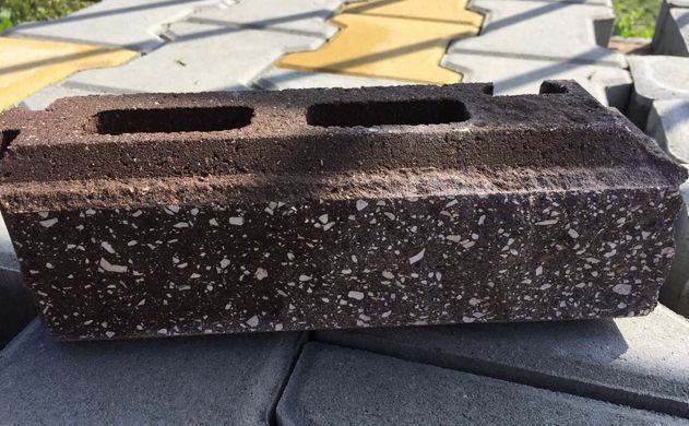 Купить Кирпич Кая столба Монолит-Брук 235 х 75 х75 коричневый